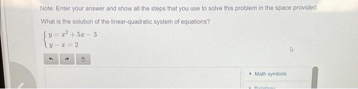 Solved Note: Enter your answer and show all the steps that | Chegg.com