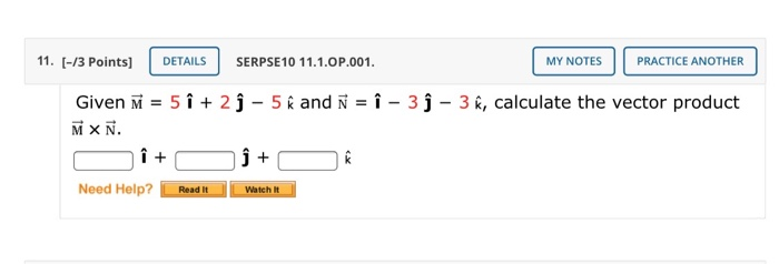 Solved Details 11 13 Points Serpse10 11 1 0p 001 My Chegg Com