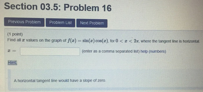 Solved Section 03.5: Problem 16 Previous Problem Problem | Chegg.com
