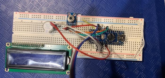 Body temperature project using Arduino nano, MLX90614 | Chegg.com