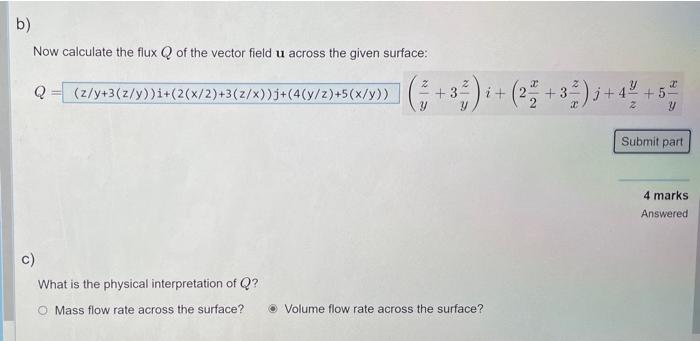 Solved The velocity field u(x,y,z) of a fluid is given by | Chegg.com