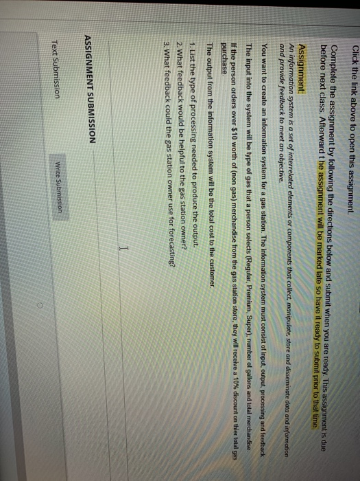 please click the link to go to this assignment