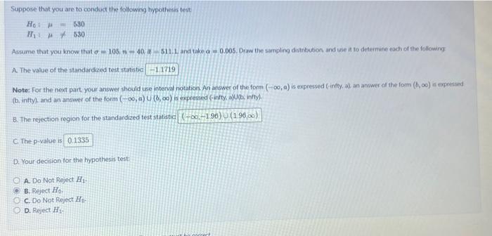 Solved Suppose that you are to conduct the following | Chegg.com