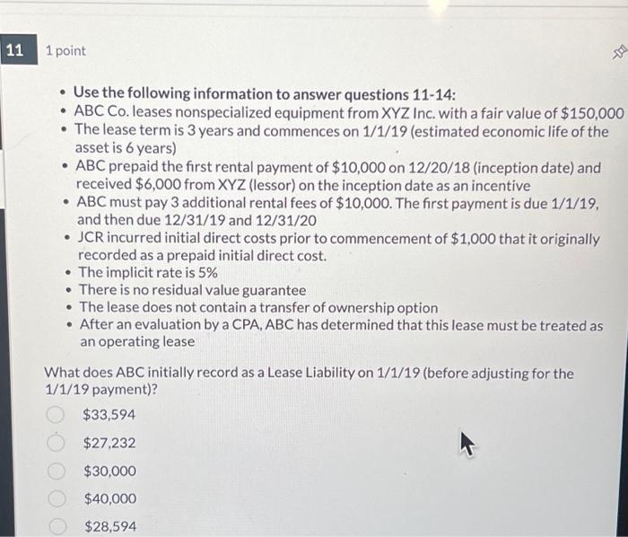 Solved Use information from question 11 to answer this | Chegg.com