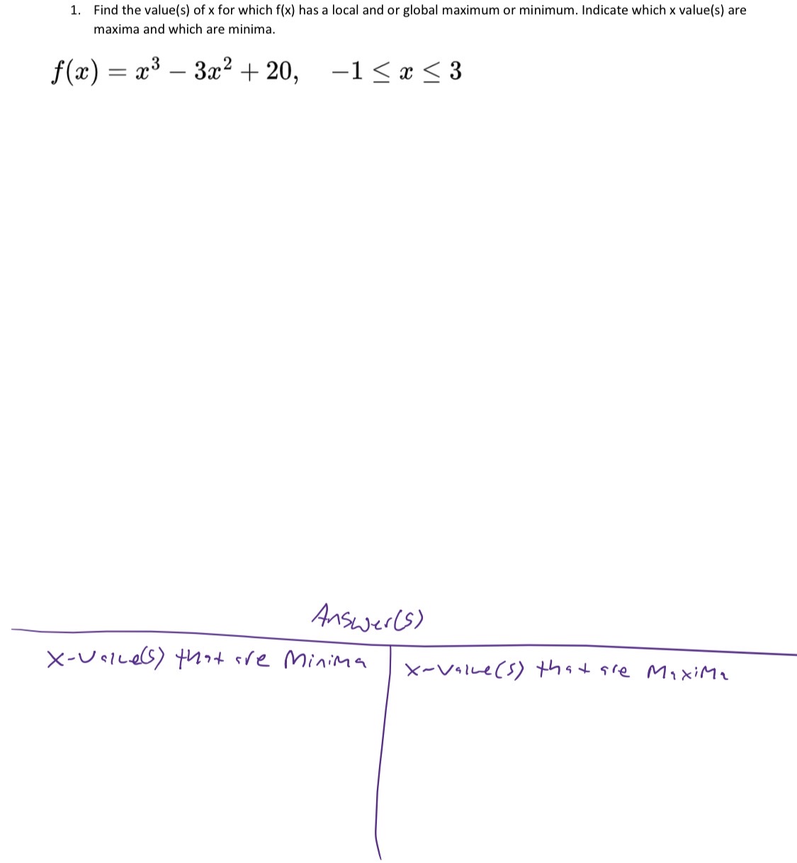 Solved please and thank you! ╰(*´︶`*)╯♡Find the value(s) ﻿of | Chegg.com