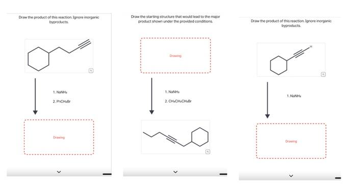 Draw the starting struchure that would lead to the major product shown under the provided conditions
Deas the product of this