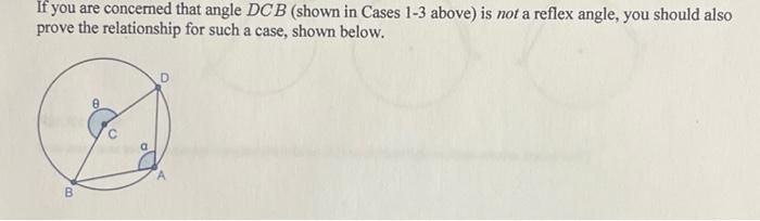 Solved If you are concerned that angle DCB (shown in Cases | Chegg.com