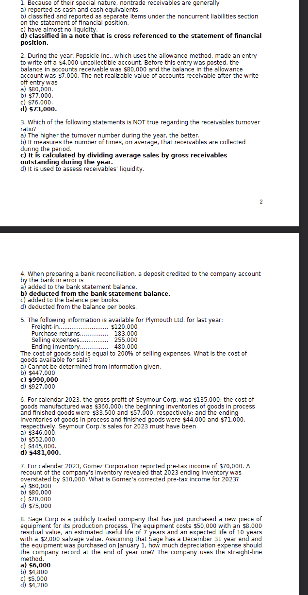 Solved can you explain how they got these answers. ﻿Because | Chegg.com