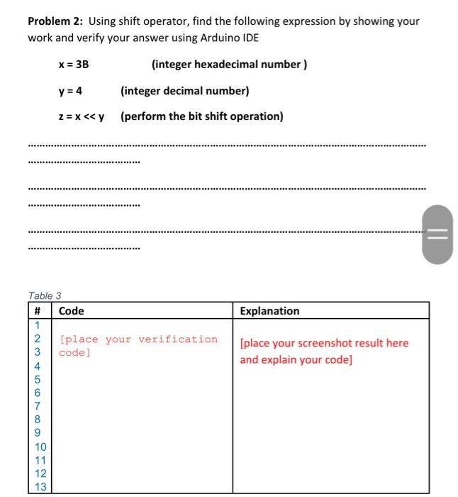 Solved Problem 2: Using shift operator, find the following | Chegg.com