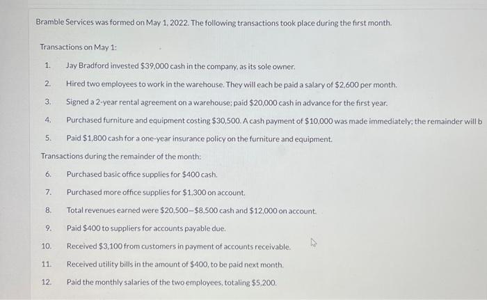 Solved Post the journal entries to T-accounts. (Post entries | Chegg.com