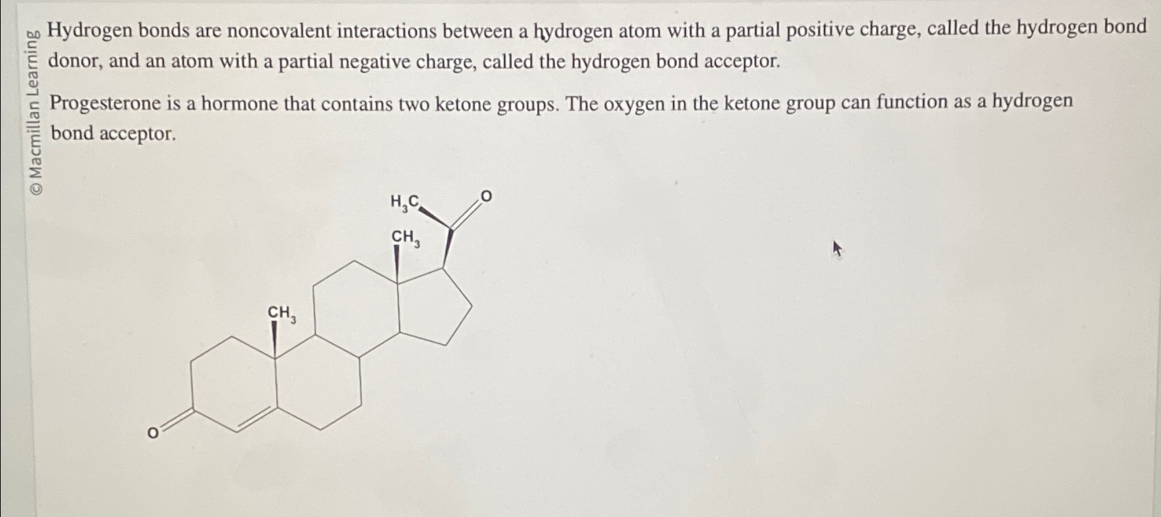 Solved Hydrogen bonds are noncovalent interactions between a | Chegg.com