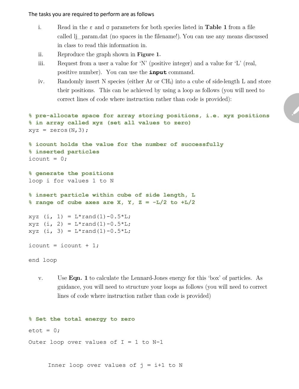 Solved Objective: The Lennard-Jones potential is given by | Chegg.com
