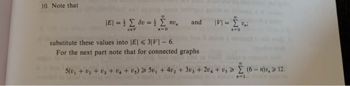 Solved 10. Let G be a planar graph with at least three | Chegg.com