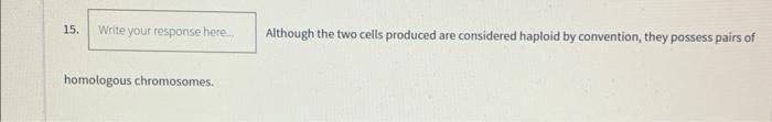 Solved Match each event with its associated stage of meiosis | Chegg.com