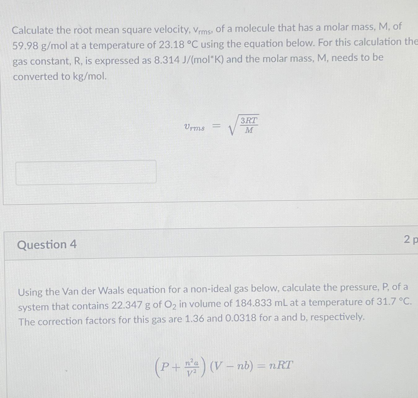 solved-calculate-the-root-mean-square-velocity-vrms-of-a-chegg