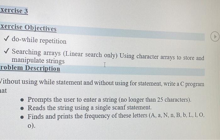 Solved Break And Continue Statements. Problem Description | Chegg.com