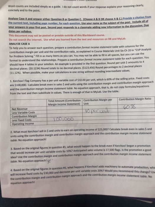 Solved Word counts are included simply as a guide. I do not | Chegg.com