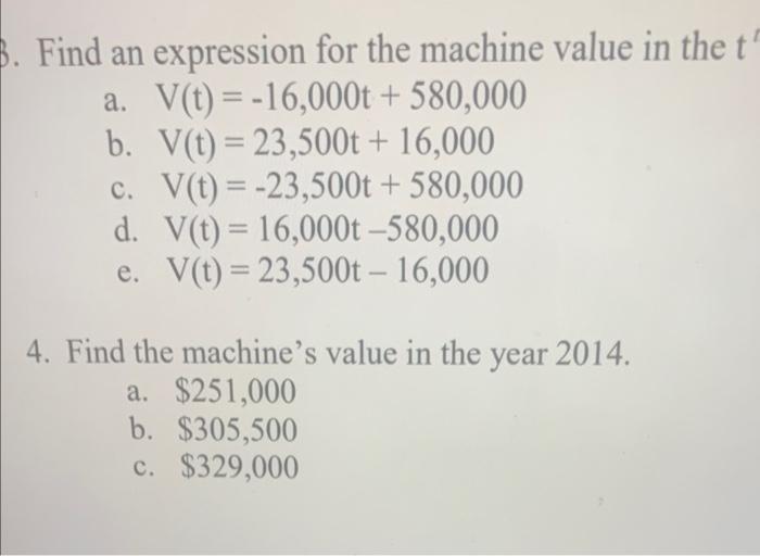 Solved Use the following problem to answer questions 3 and 4 | Chegg.com