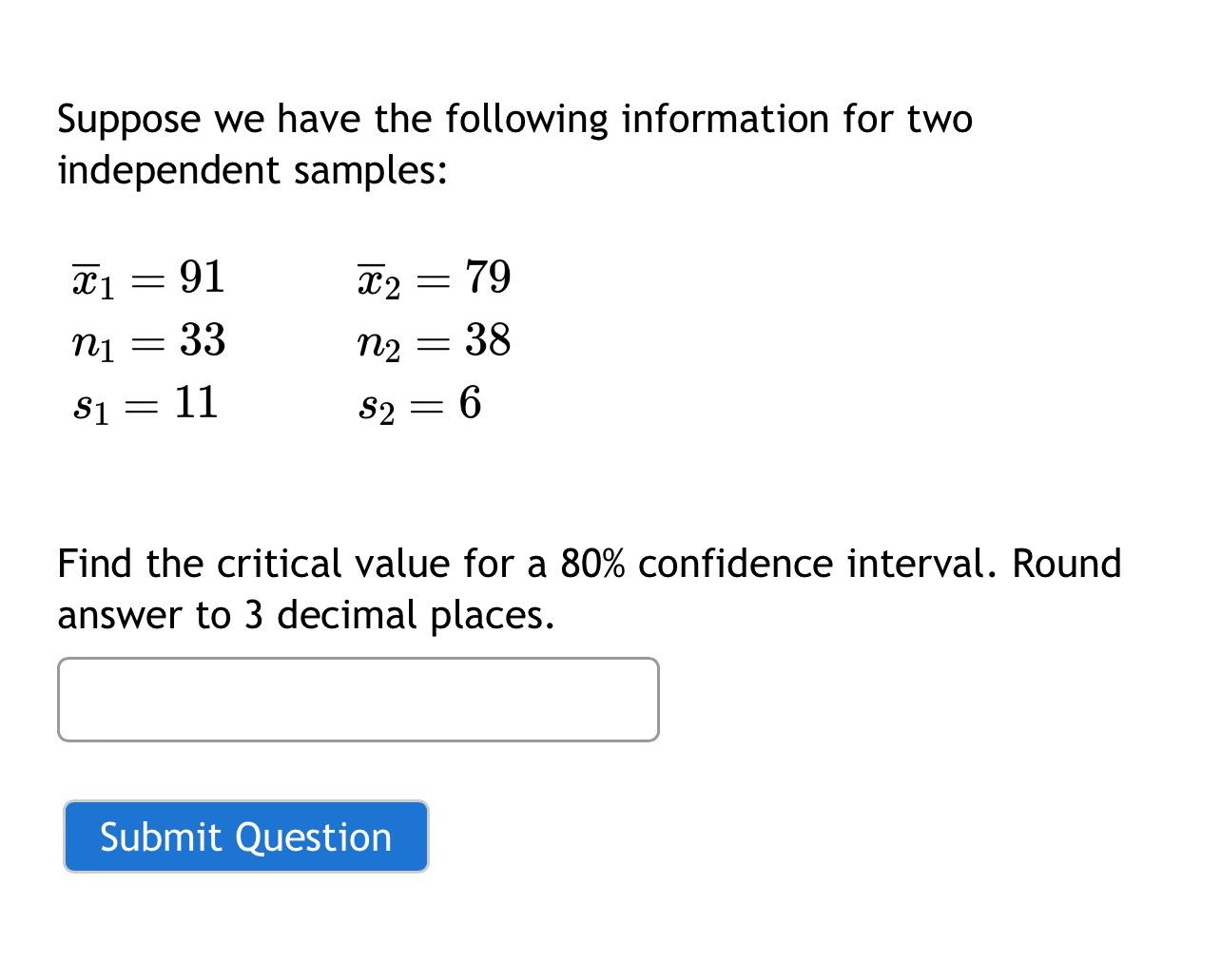 Solved Suppose we have the following information for two | Chegg.com