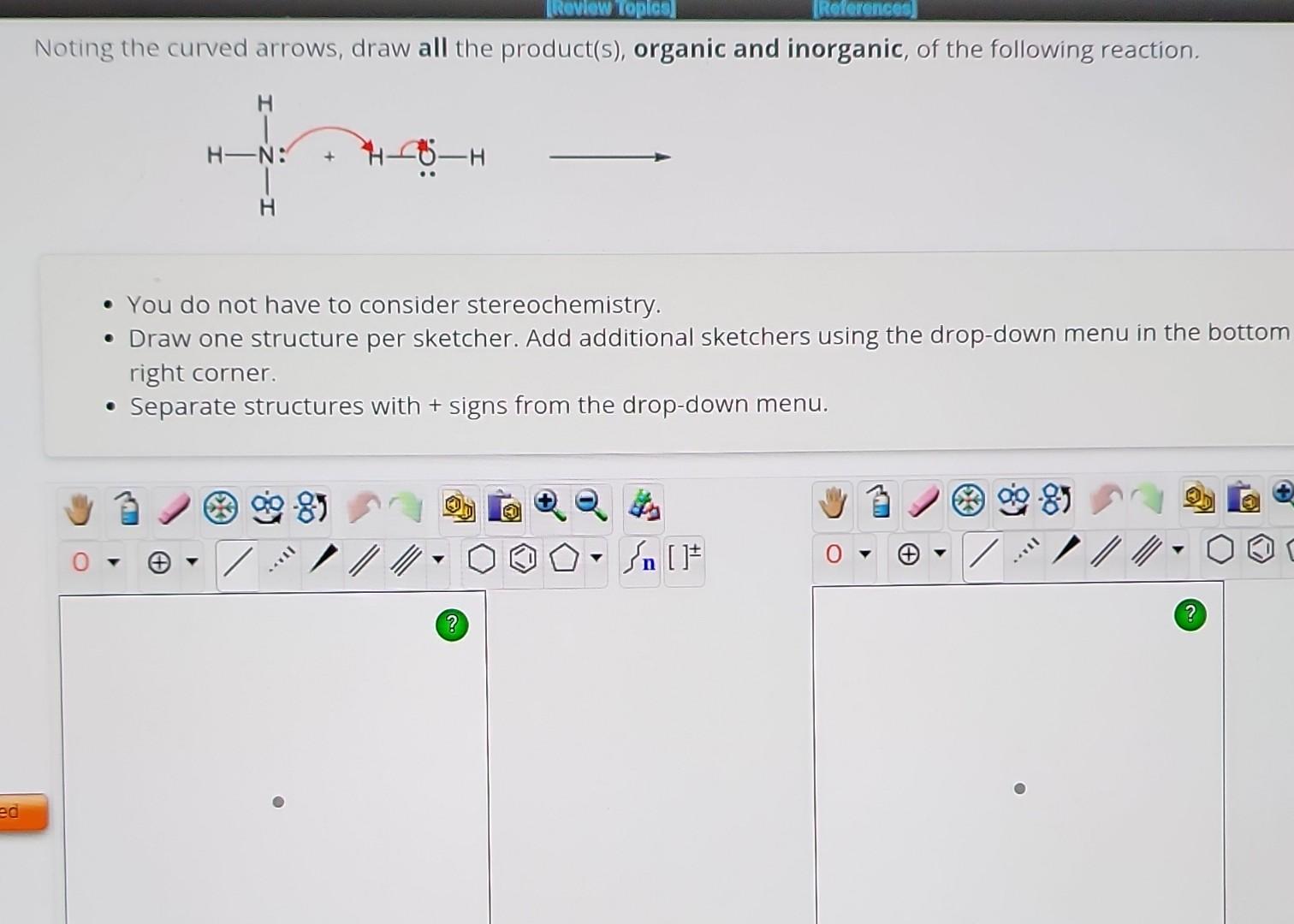 Solved Noting The Curved Arrows, Draw All The Product(s), | Chegg.com