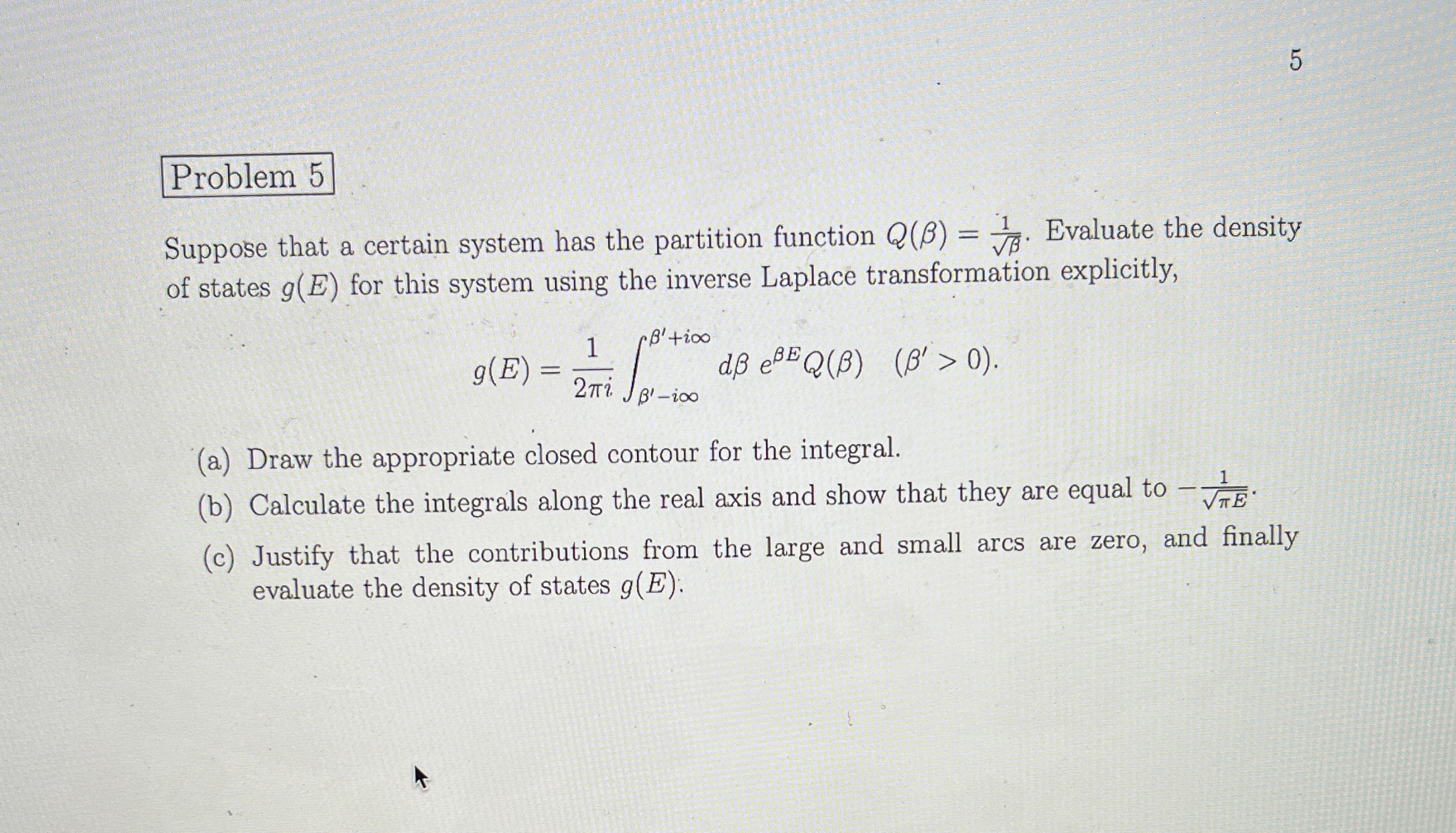 Solved 5Problem 5Suppose that a certain system has the | Chegg.com