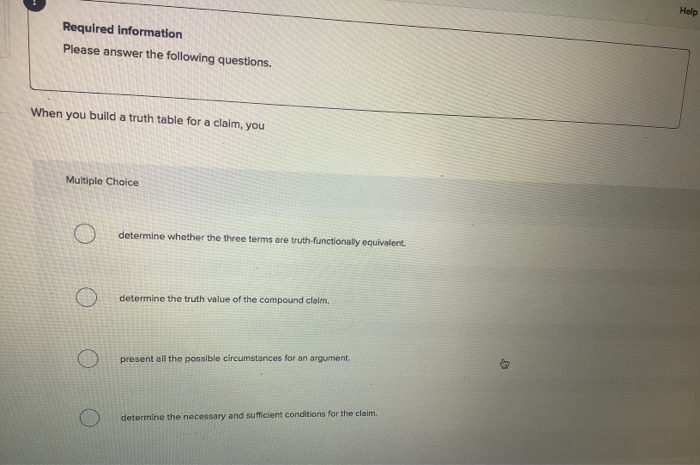 Solved Help Required information Please answer the following | Chegg.com