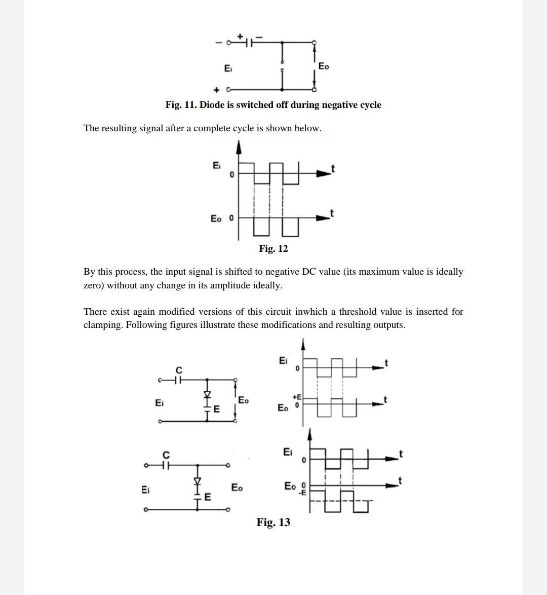 Solved Experiment 5 Diode Clipping and Clamping Circuits