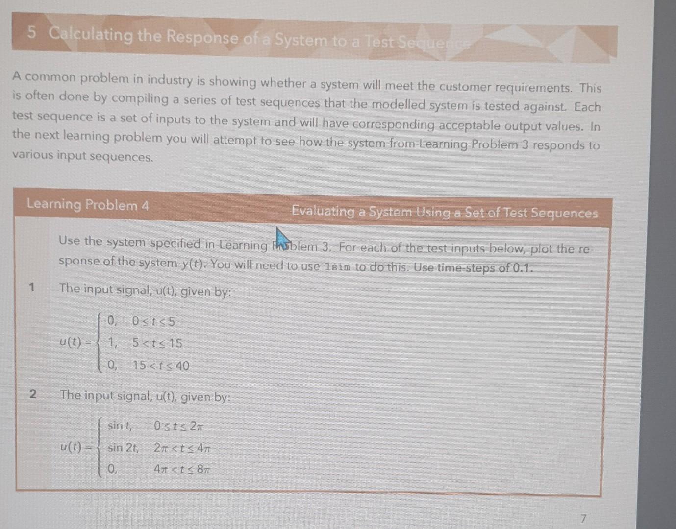 Solved A common problem in industry is showing whether a | Chegg.com