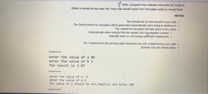 Solved ya Write a program that evaluates and prints the | Chegg.com