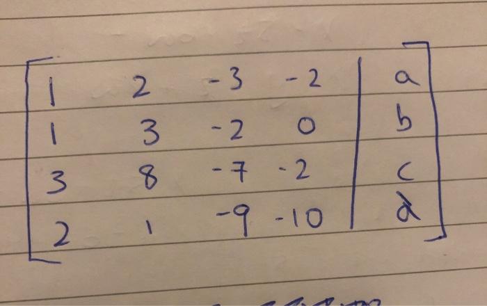 Solved 2 -3 - 2 A B | 3 - 2 3 6 -1 2 -9-10 ة ( C D ۱ 2 | Chegg.com