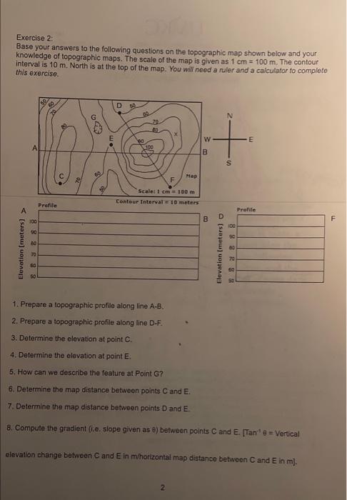 Solved Exercise 2: Base your answers to the following | Chegg.com