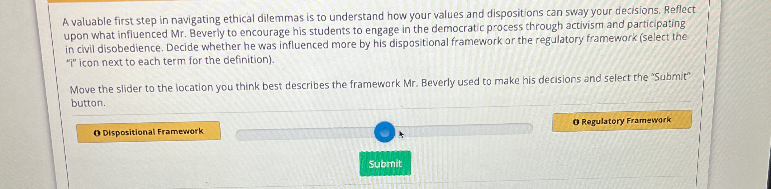 Solved A valuable first step in navigating ethical dilemmas | Chegg.com