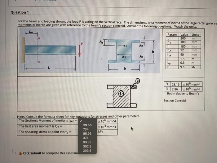 Solved Find Section Moment Of Inertia Isec Find Area Chegg Solved Find Section Moment Of Inertia Isec Find Area Chegg