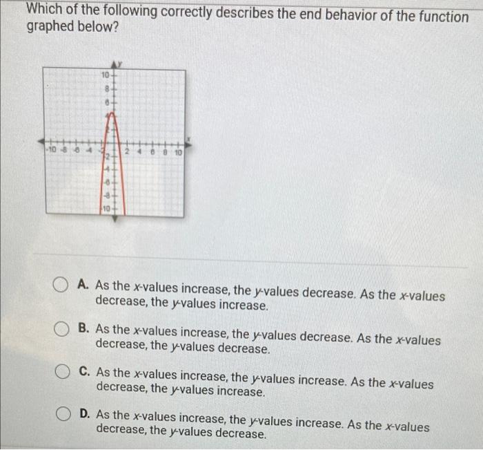 Solved Which of the following correctly describes the end | Chegg.com