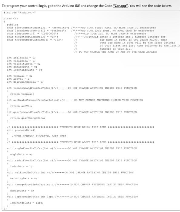 Solved can you please make a code that follows the rubric | Chegg.com