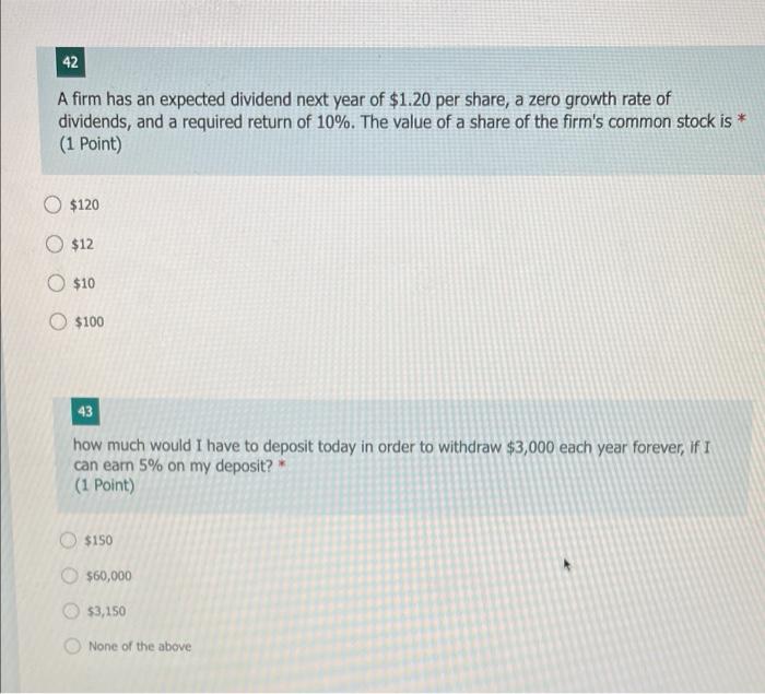 Solved 39 If a firm has class A and class B common stock