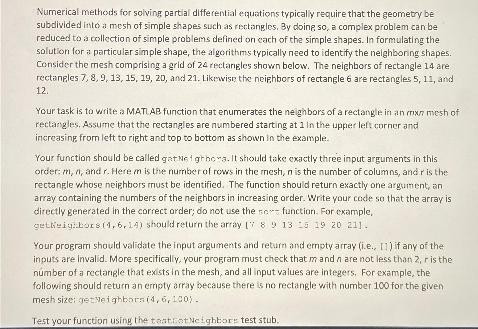 Solved Numerical methods for solving partial differential | Chegg.com