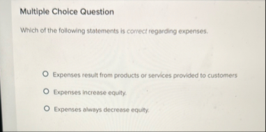Solved Multiple Choice QuestionWhich of the following | Chegg.com