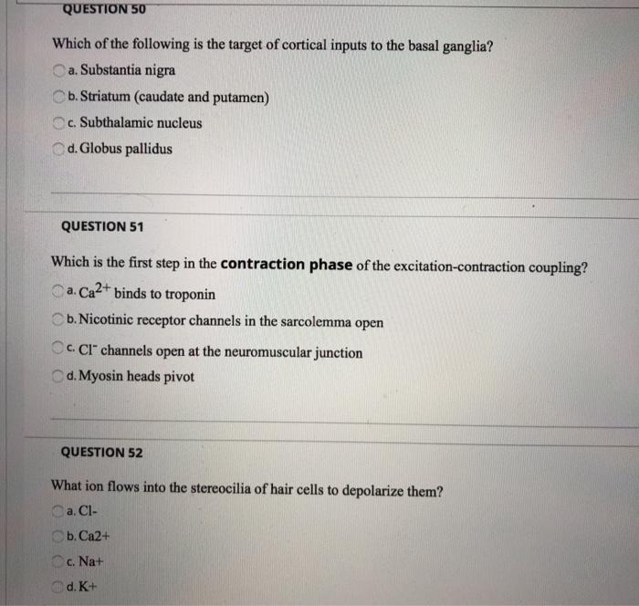 Solved QUESTION 43 What is the auditory attenuation reflex?