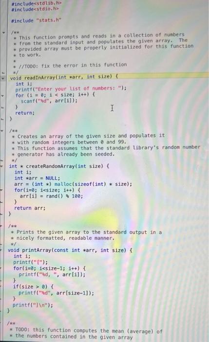 Solved Activity 3: Static Arrays Navigate back to the | Chegg.com