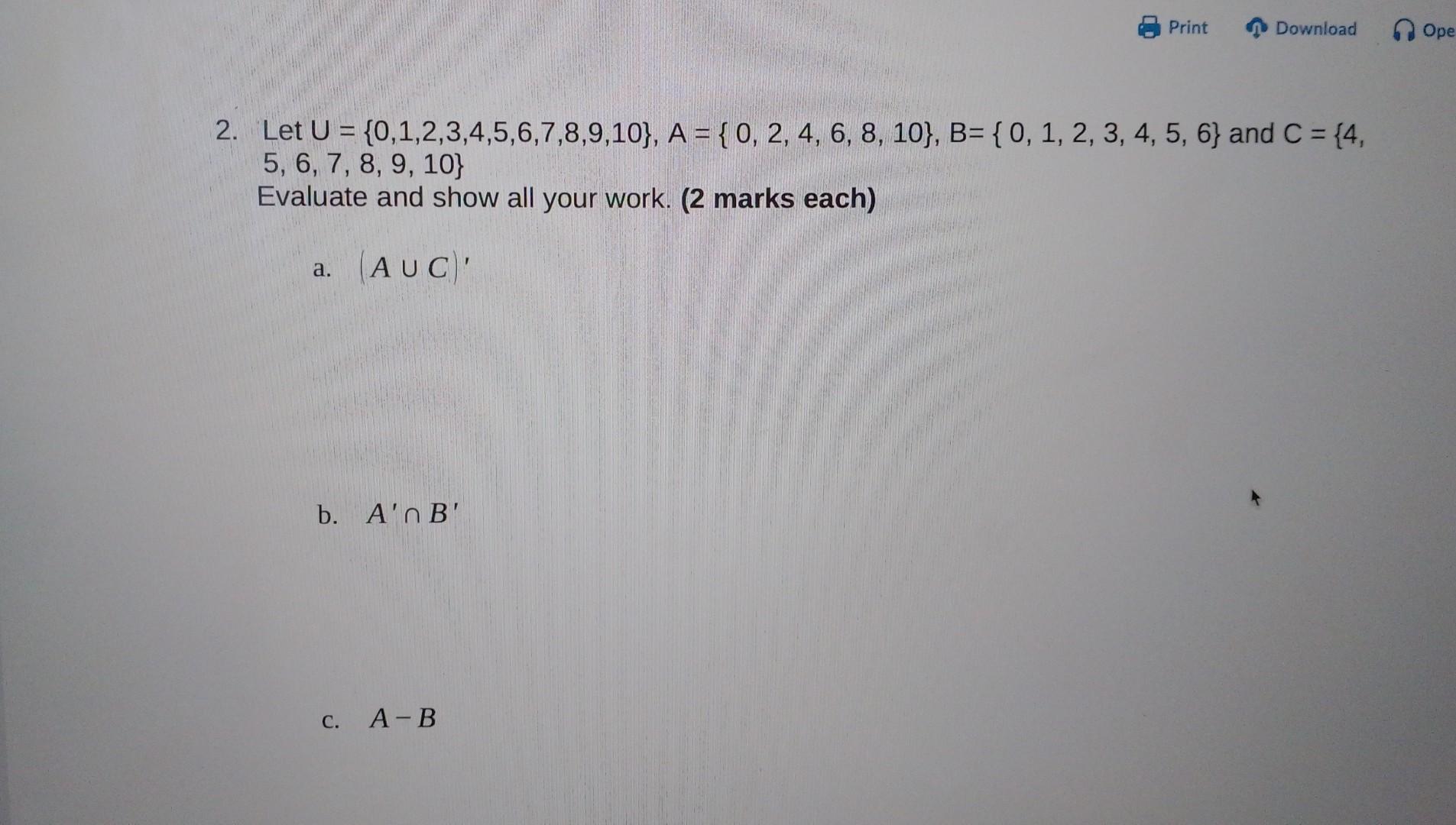 Solved 2. Let | Chegg.com | Chegg.com