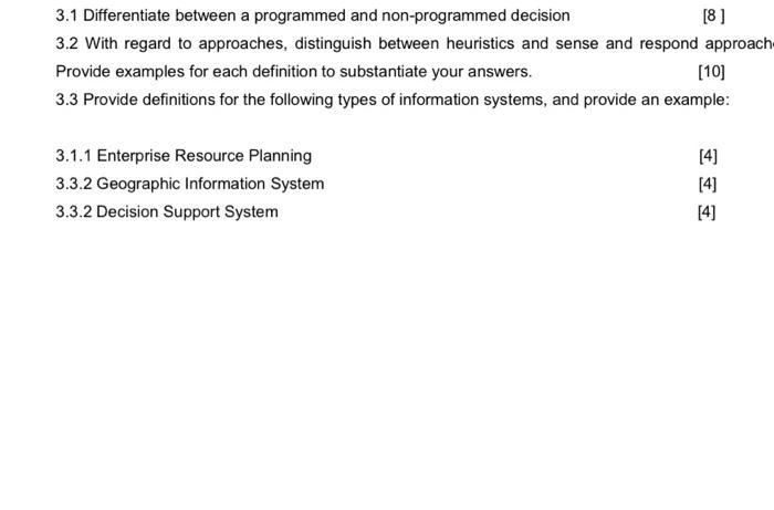 Solved 3.1 Differentiate between a programmed and | Chegg.com