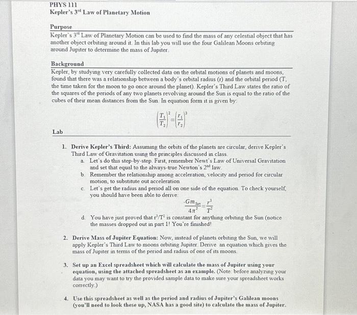 state kepler's law of planetary motion for 3 marks