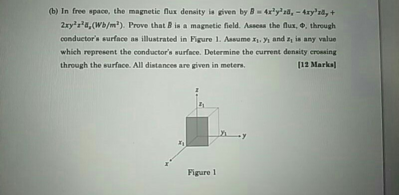 solved-6-in-free-space-the-magnetic-flux-density-is-given-chegg