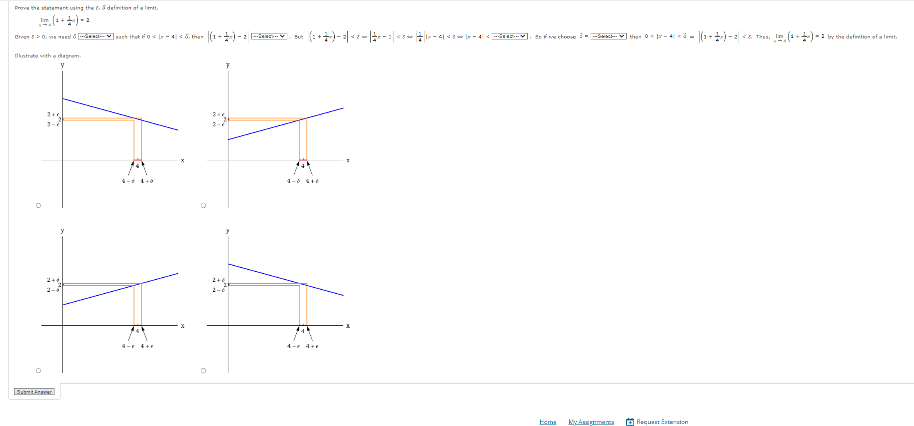 Prove the statement using the ε,δ ﻿definition of a