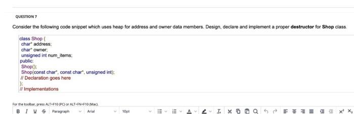 Solved QUESTION Consider the following code snippet which | Chegg.com