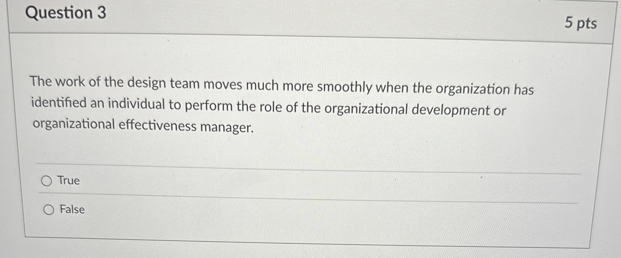 Solved Question 35 ﻿ptsThe work of the design team moves | Chegg.com