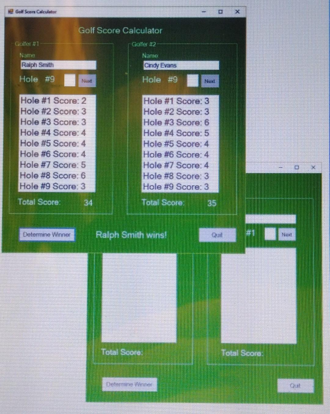 Solved General Instructions: Screen Design: 1. Use Visual | Chegg.com
