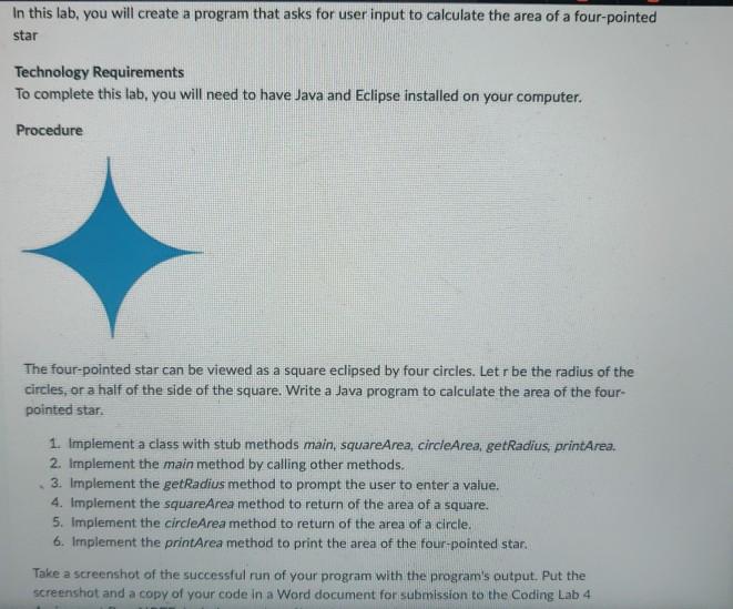 Solved Please see the picture below. THIS MUST BE DONE IN | Chegg.com