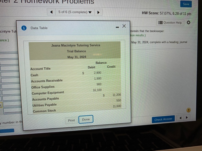 Solved Save Homework: Chapter 2 Homework Problems Score: | Chegg.com
